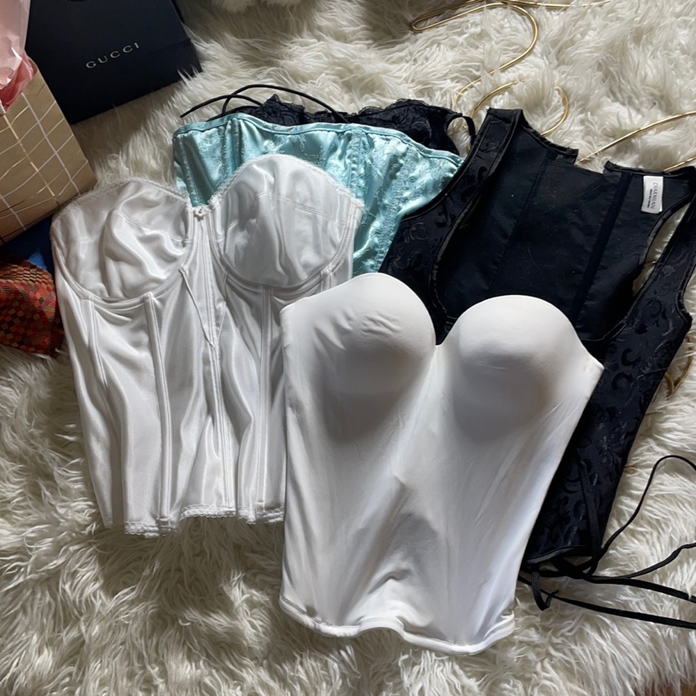 CORSETS!! Bundle or Message for Single Buy!! 🤍💙🖤